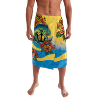 Barbados Mahi-mahi Trident Lavalava - Wonder Print Shop