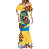 Barbados Mahi-mahi Trident Mermaid Dress - Wonder Print Shop