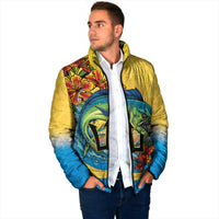 Barbados Mahi-mahi Trident Padded Jacket - Wonder Print Shop