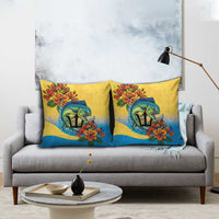 Barbados Mahi-mahi Trident Pillow Cover - Wonder Print Shop