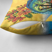 Barbados Mahi-mahi Trident Pillow Cover - Wonder Print Shop