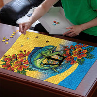 Barbados Mahi-mahi Trident Puzzle - Wonder Print Shop