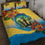 Barbados Mahi-mahi Trident Quilt Bed Set - Wonder Print Shop
