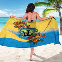 Barbados Mahi-mahi Trident Sarong - Wonder Print Shop