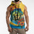 Barbados Mahi-mahi Trident Sleeveless Hoodie - Wonder Print Shop