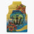 Barbados Mahi-mahi Trident Sleeveless Puffer Jacket - Wonder Print Shop