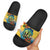 Barbados Mahi-mahi Trident Slide Sandals - Wonder Print Shop