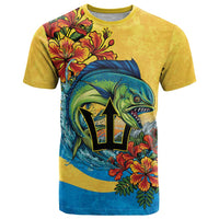 Barbados Mahi-mahi Trident T Shirt - Wonder Print Shop