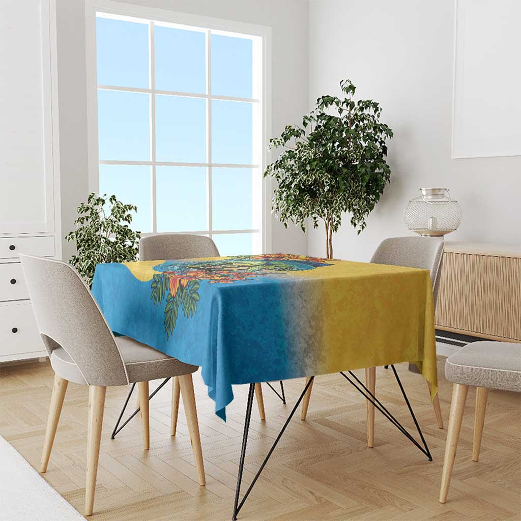 Barbados Mahi-mahi Trident Tablecloth - Wonder Print Shop