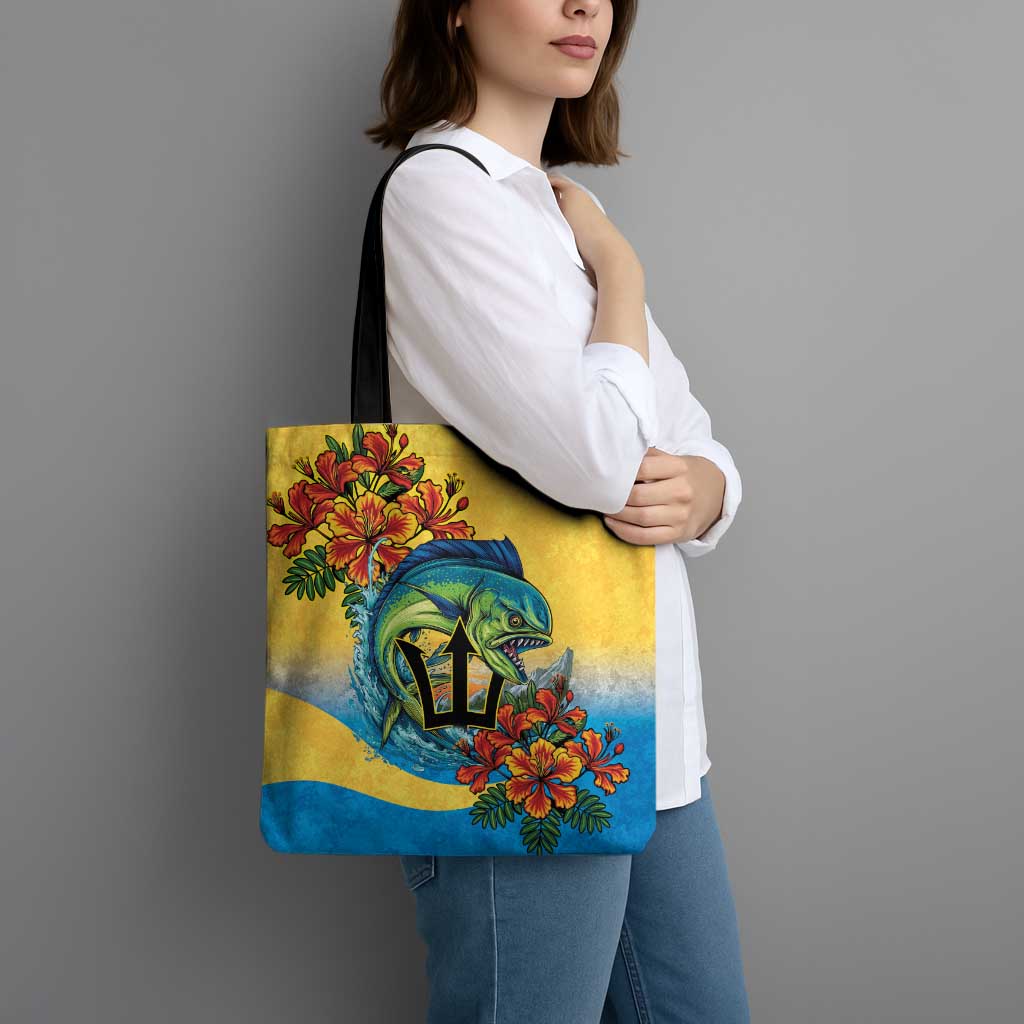 Barbados Mahi-mahi Trident Tote Bag - Wonder Print Shop