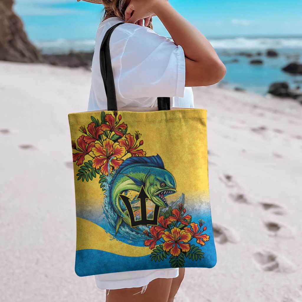 Barbados Mahi-mahi Trident Tote Bag - Wonder Print Shop