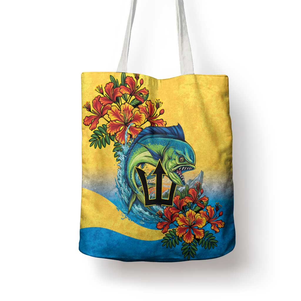 Barbados Mahi-mahi Trident Tote Bag - Wonder Print Shop