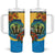 Barbados Mahi-mahi Trident Tumbler With Handle - Wonder Print Shop