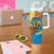 Barbados Mahi-mahi Trident Tumbler With Handle - Wonder Print Shop