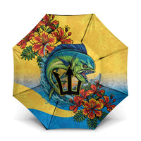 Barbados Mahi-mahi Trident Umbrella - Wonder Print Shop
