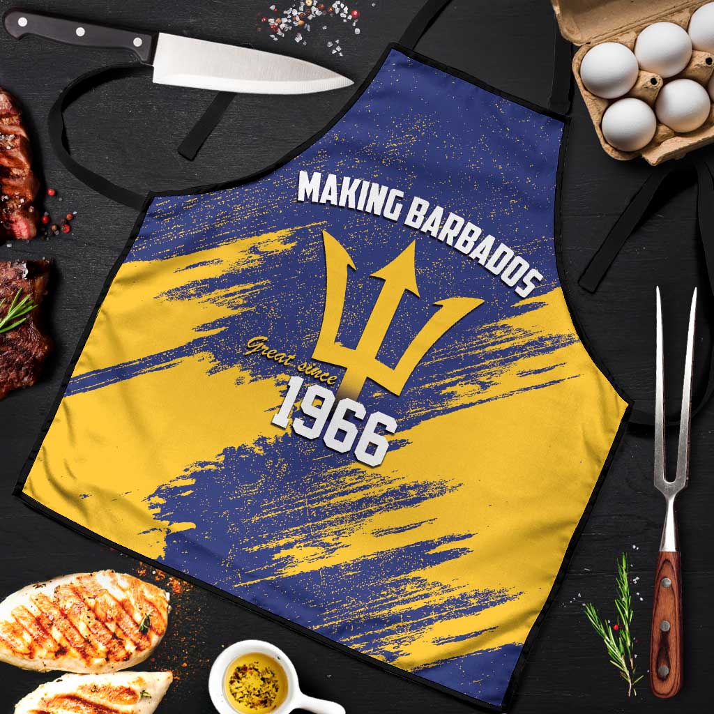 Barbados Pride Est 1966 Apron - Wonder Print Shop