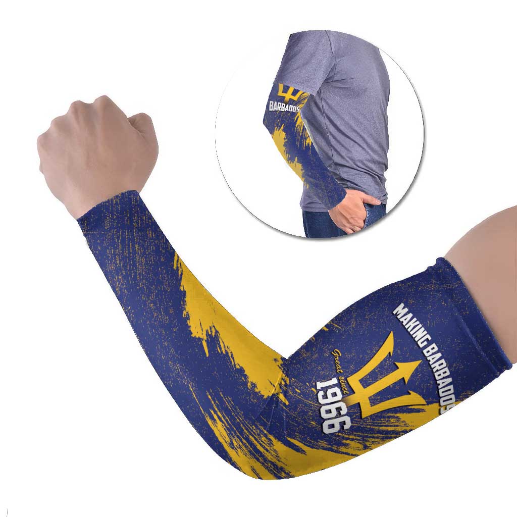Barbados Pride Est 1966 Arm Sleeves - Wonder Print Shop