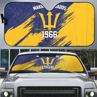 Barbados Pride Est 1966 Auto Sun Shade - Wonder Print Shop
