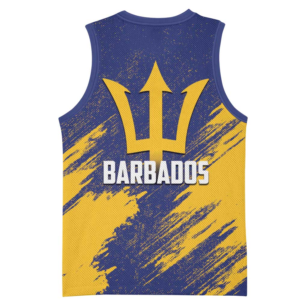 Barbados Pride Est 1966 Basketball Jersey - Wonder Print Shop