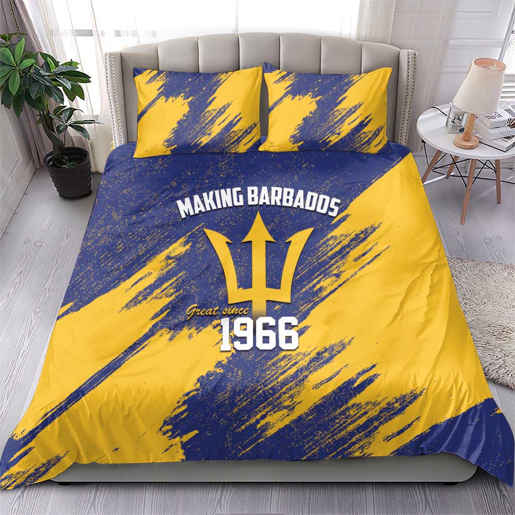 Barbados Pride Est 1966 Bedding Set - Wonder Print Shop