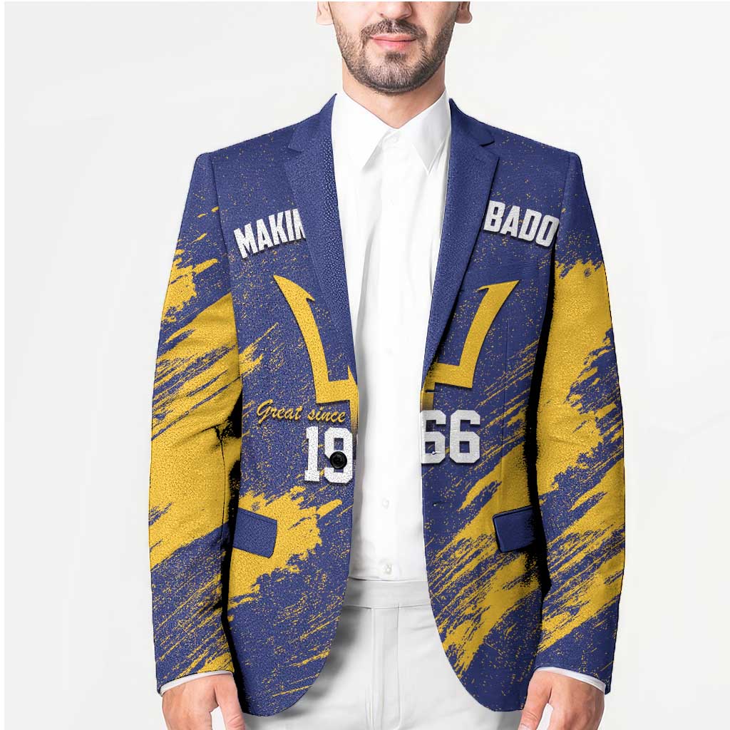 Barbados Pride Est 1966 Blazer - Wonder Print Shop