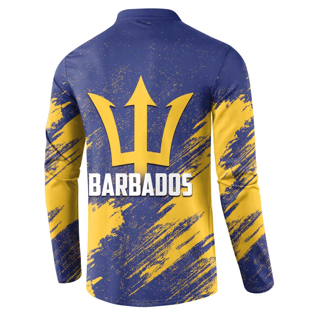 Barbados Pride Est 1966 Button Sweatshirt - Wonder Print Shop