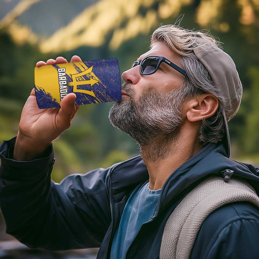 Barbados Pride Est 1966 4 in 1 Can Cooler Tumbler - Wonder Print Shop