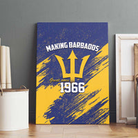 Barbados Pride Est 1966 Canvas Wall Art - Wonder Print Shop