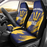 Barbados Pride Est 1966 Car Seat Cover - Wonder Print Shop