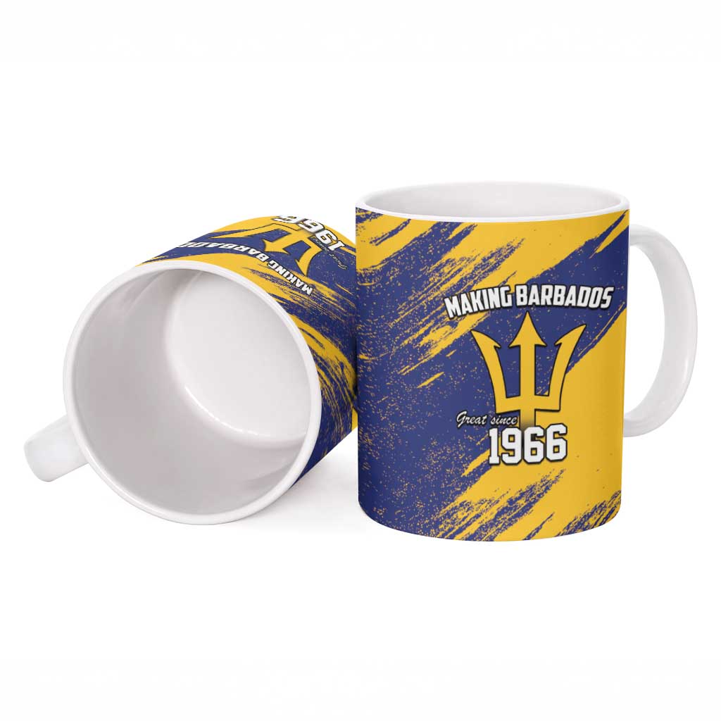 Barbados Pride Est 1966 Ceramic Mug - Wonder Print Shop