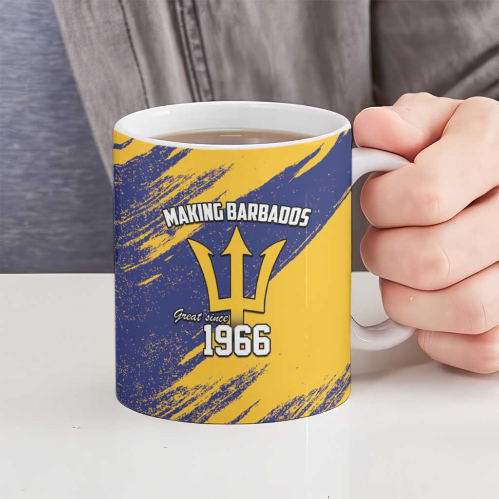 Barbados Pride Est 1966 Ceramic Mug - Wonder Print Shop