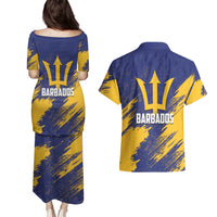 Barbados Pride Est 1966 Couples Matching Puletasi and Hawaiian Shirt - Wonder Print Shop