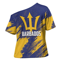 Barbados Pride Est 1966 Cross Shoulder Shirt - Wonder Print Shop