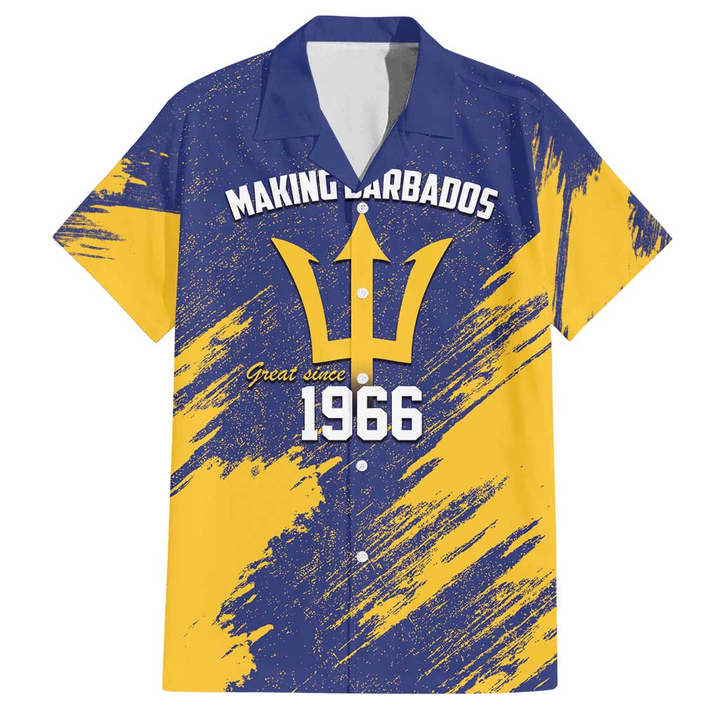 Barbados Pride Est 1966 Family Matching Long Sleeve Bodycon Dress and Hawaiian Shirt - Wonder Print Shop