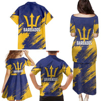Barbados Pride Est 1966 Family Matching Puletasi and Hawaiian Shirt - Wonder Print Shop