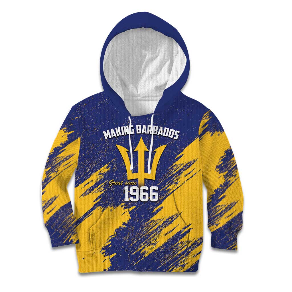 Barbados Pride Est 1966 Kid Hoodie - Wonder Print Shop