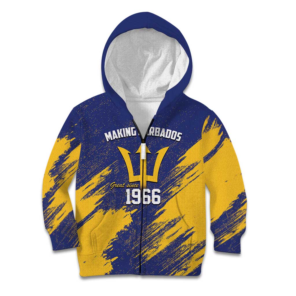 Barbados Pride Est 1966 Kid Hoodie - Wonder Print Shop