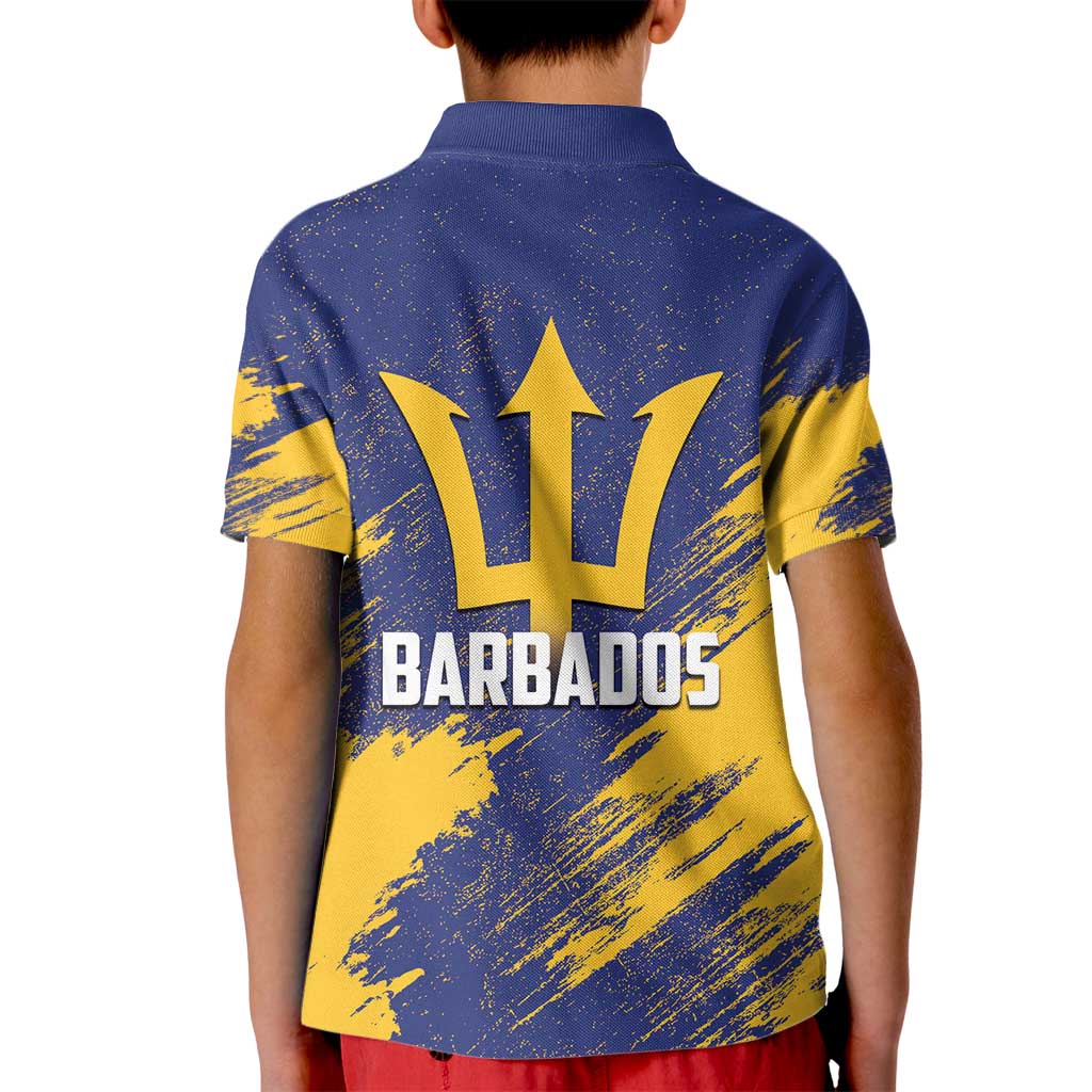 Barbados Pride Est 1966 Kid Polo Shirt - Wonder Print Shop