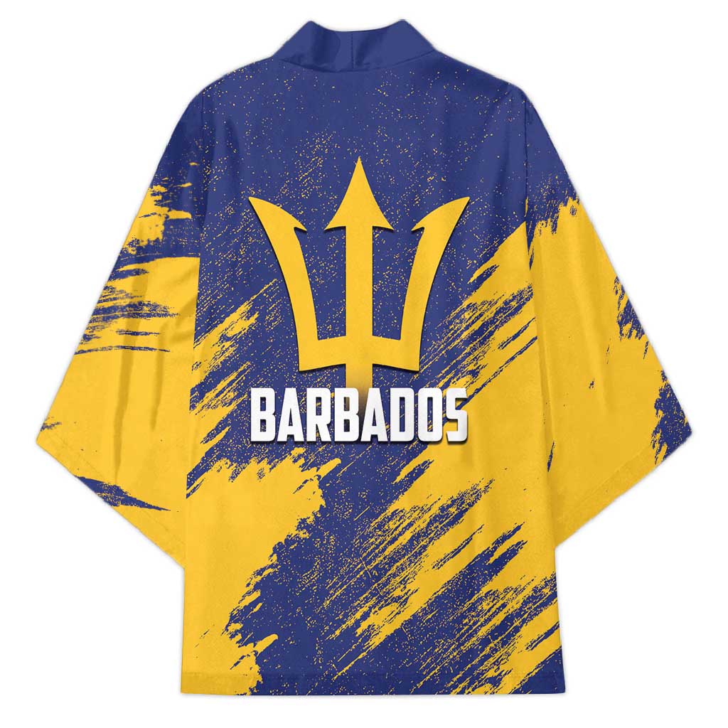 Barbados Pride Est 1966 Kimono - Wonder Print Shop