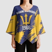 Barbados Pride Est 1966 Kimono Sleeve Blouse - Wonder Print Shop