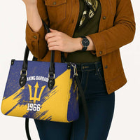 Barbados Pride Est 1966 Leather Bag - Wonder Print Shop