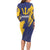 Barbados Pride Est 1966 Long Sleeve Bodycon Dress - Wonder Print Shop