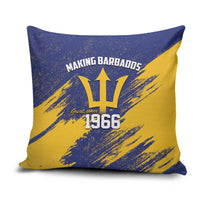 Barbados Pride Est 1966 Pillow Cover - Wonder Print Shop