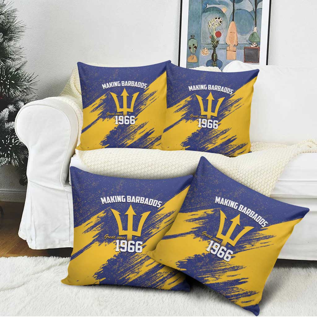 Barbados Pride Est 1966 Pillow Cover - Wonder Print Shop