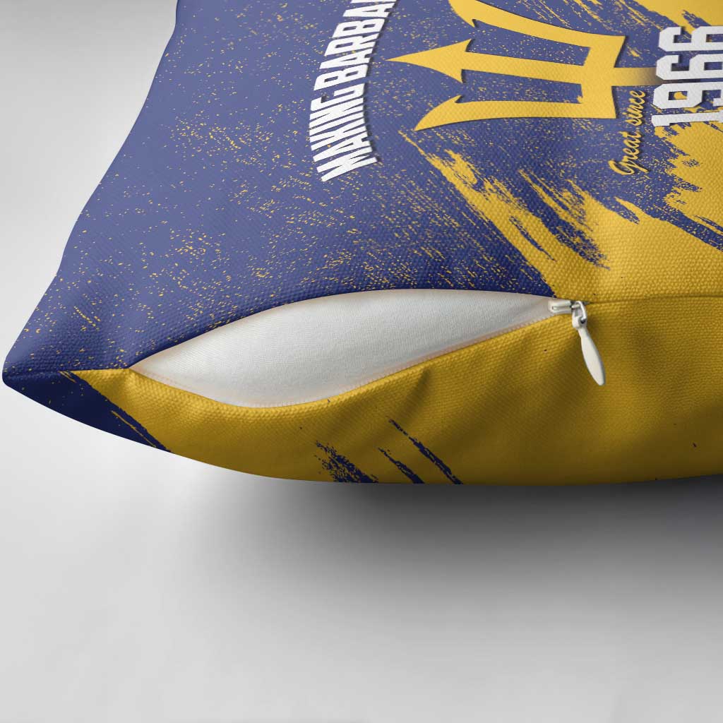 Barbados Pride Est 1966 Pillow Cover - Wonder Print Shop