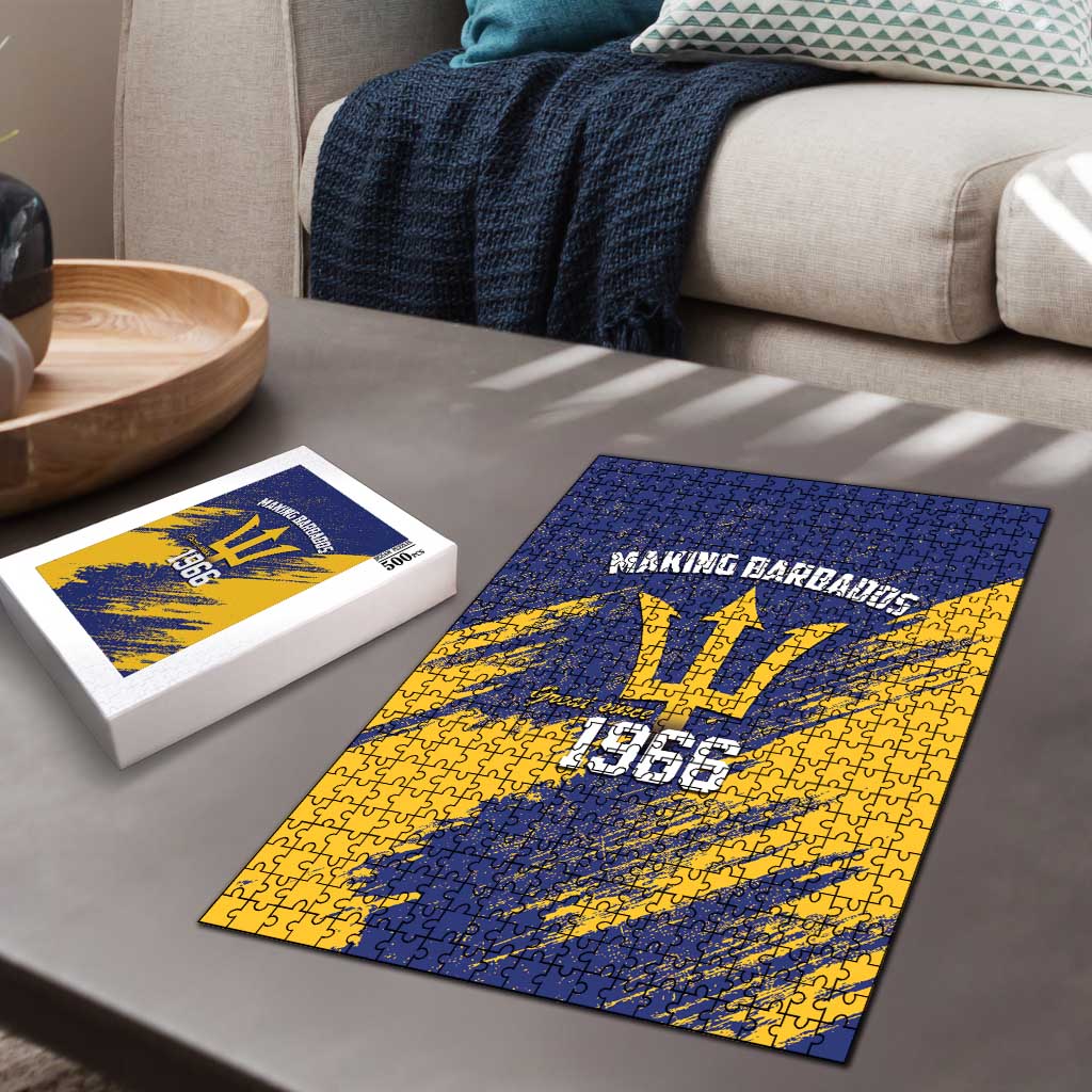 Barbados Pride Est 1966 Puzzle - Wonder Print Shop