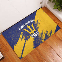 Barbados Pride Est 1966 Rubber Doormat - Wonder Print Shop