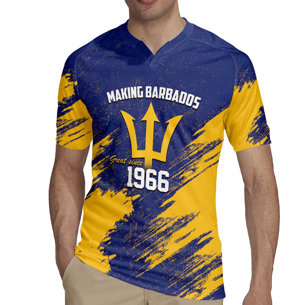 Barbados Pride Est 1966 Rugby Jersey - Wonder Print Shop