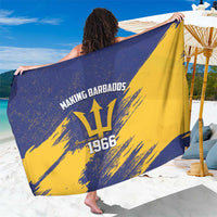 Barbados Pride Est 1966 Sarong - Wonder Print Shop