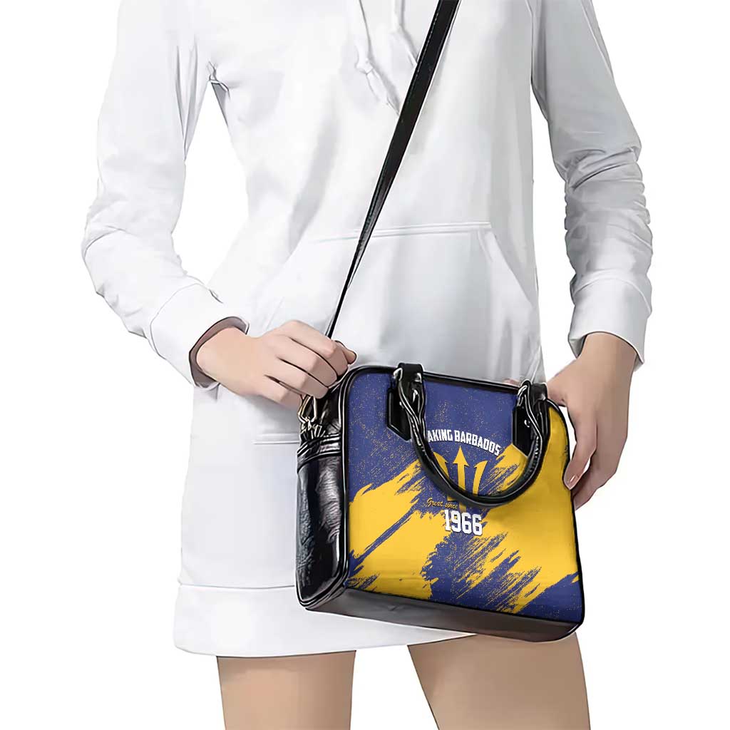 Barbados Pride Est 1966 Shoulder Handbag - Wonder Print Shop
